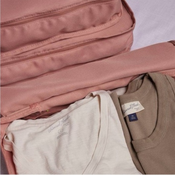 Hanky Panky 4-Piece Packing Cube Set Blush Pink – NEW - Picture 7 of 7